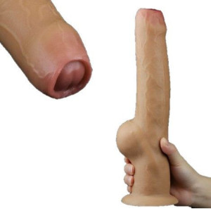 Ekstremalne dildo z Napletkiem 28cm