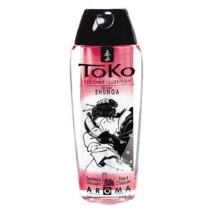 sex Lubrykant Toko Aroma Strawberry & Champagne 165ml Shunga