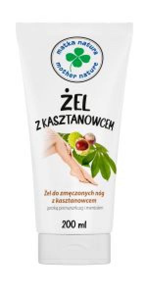 Żel do zmęczonych nóg z kasztanowcem mentolem 200