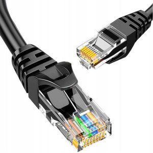 Kabel Sieciowy Patchcord Utp Cat 6e 1m Rj45 Lan