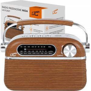 Radio Retro Kuchenne Akumulator Bluetooth Usb Fm