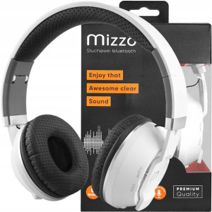 Słuchawki Bluetooth Bezprzewodowe Białe