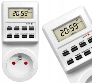 Programator Włącznik Wyłącznik Czasowy Timer