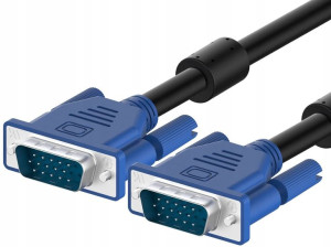 Kabel Do Monitora Laptopa Pc Hd Vga Svga D-sub 10m