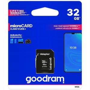 Goodram Karta Pamięci Micro Sd 32gb Class 10 Uhs-1
