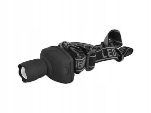 Latarka Czołowa Led 3w; 160lm; 3 Tryby