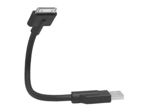 Kabel Usb - Iphone, 20cm "sztywny"