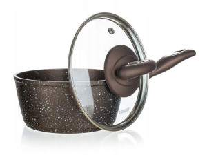 Garnek Rondelek 1,25 L Granite Brown Banquet