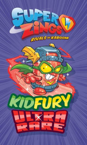 RĘCZNIK SUPER ZINGS ręczniczek 30 x 50 cm KID FURY