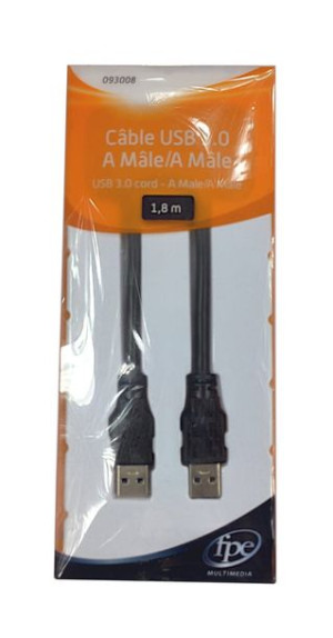 Przewód Kabel USB 3.0 A Męski - A Męski 180 cm