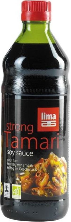 Sos Tamari Mocny Bezglutenowy Bio 500 Ml - Lima