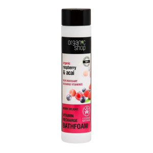 Organic Raspberry & Acai Vitamin Recharge Bath Foam piana do kąpieli 500ml