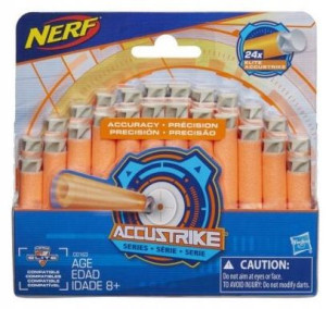 Hasbro Nerf Accustrike - 24x - piankowe strzałki