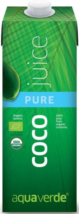 Woda kokosowa Aqua Verde BIO 1 L- AQUA VERDE