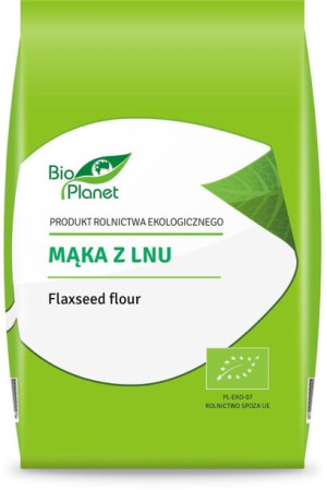 Mąka Bio Z Lnu Bio 400 G - Bio Planet
