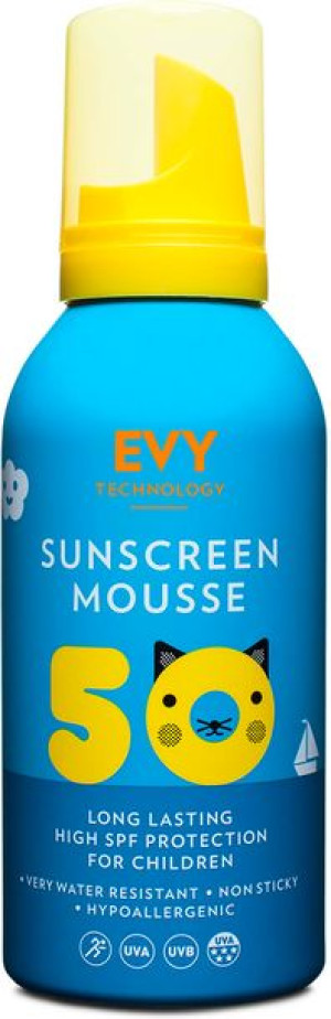 EVY Technology Pianka z ochronna filtrem UV SPF 50 dla dzieci 150 ml