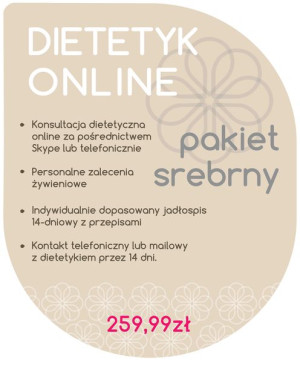 Dietetyk Online - Pakiet Srebrny