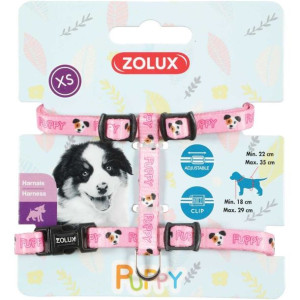 ZOLUX Szelki Puppy MASCOTTE dla szczeniąt XS róż