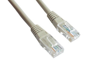 Bc Gembird Patchcord Rj45 Osłonka Zalewana Kat.5e Utp 3m Szary