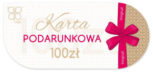 Karta podarunkowa 100zł voucher prezent Biogo
