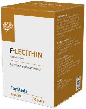 F-Lecithin Lecytyna słonecznikowa 1100mg 60 porcji 66g ForMeds