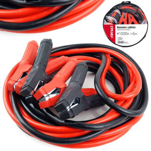 MOCNE przewody kable rozruchowe 1000A 6m +ETUI