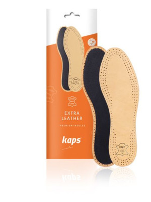 Eleganckie i komfortowe skórzane wkładki do butów - Kaps Extra Leather