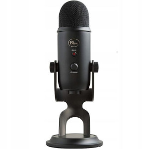 Mikrofon Pojemnościowy Blue Yeti Black Streaming