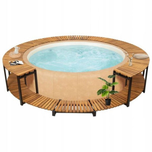 Obudowa Jacuzzi Spa Drewniana Ogrodowe Akacja