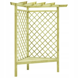 Pergola Drewniana Ogrodowa Łuk Kwietnik Róże 197cm