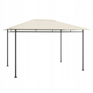 Altana Ogrodowa Metalowa Pawilon Namiot Taupe 3x4