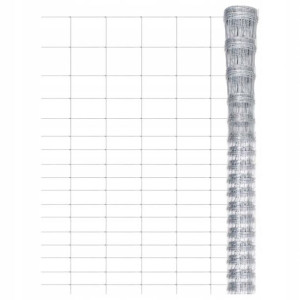 Siatka Ogrodzeniowa Płot Ogrodzenie 50x1,25m Stal