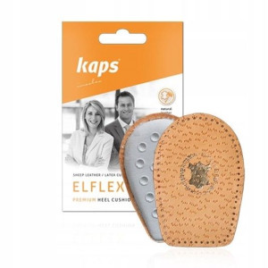 Skórzane podpiętki amortyzujące do butów - Kaps Elflex