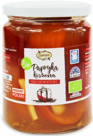 Papryka Kiszona Bio 450 G - Sątyrz