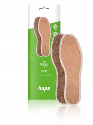Przeciwpotne wkładki do butów z włóknem kokosowym - Kaps Eco