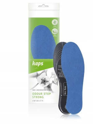 Odświeżające wkładki do butów - Kaps Odour Stop Strong