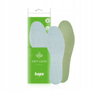 Komfortowe przeciwbakteryjne wkładki do butów - Kaps Soft Latex