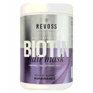 REVOSS Biotin Maska do Włosów Wzmacniająca Retinol