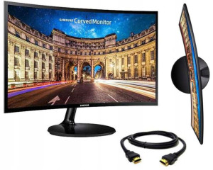 Zakrzywiony Monitor Samsung Led Hdm 4ms Curved 27c