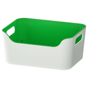 Ikea Variera Pudełko Pojemnik Zielony 24x17 Cm