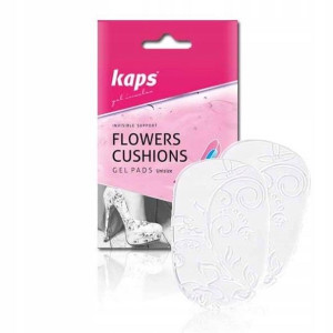 Żelowe amortyzujące podpiętki do butów na obcasie - Kaps Flowers Cushions