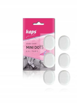 Żelowe okrągłe poduszki do butów na otarcia - Mini Dots