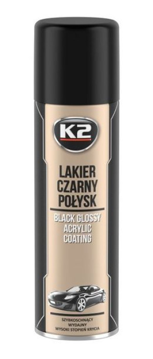 Lakier Akrylowy Czarny Połysk 500 Ml