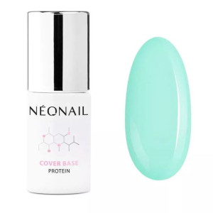 8720 Pastel Green NeoNail Baza Lakier Hybrydowy 7,2ml Cover Base Protein