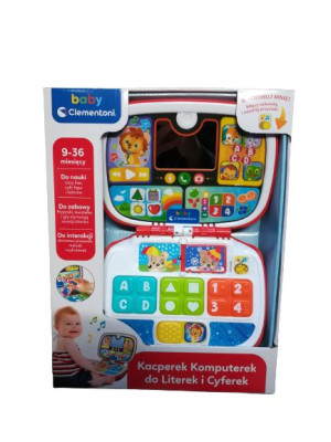 Komputerek Kacperek Interaktywny laptop Literki i Cyferki