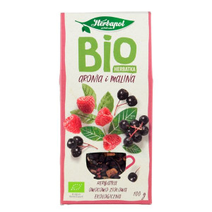 Herbapol Bio Malina i Aronia 100g liść