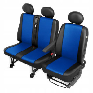 Renault Master 2 - Skóra Pokrowce Samochodowe 1+2