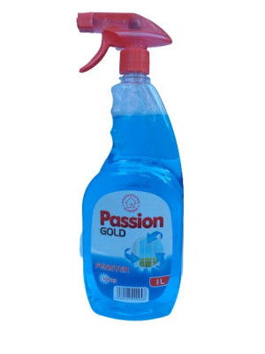 Płyn do szyb Passion Gold 1l DE niebieski