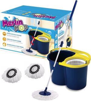 MOP obrotowy ROTACYJNY 360 SPIN TURBO 3w1 NAKŁADKI