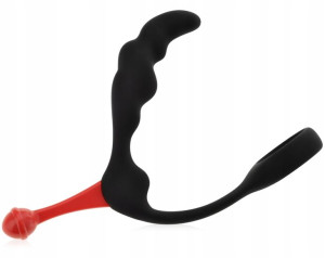 Anatomiczny Masażer Prostaty Z Sex Pierścieniem